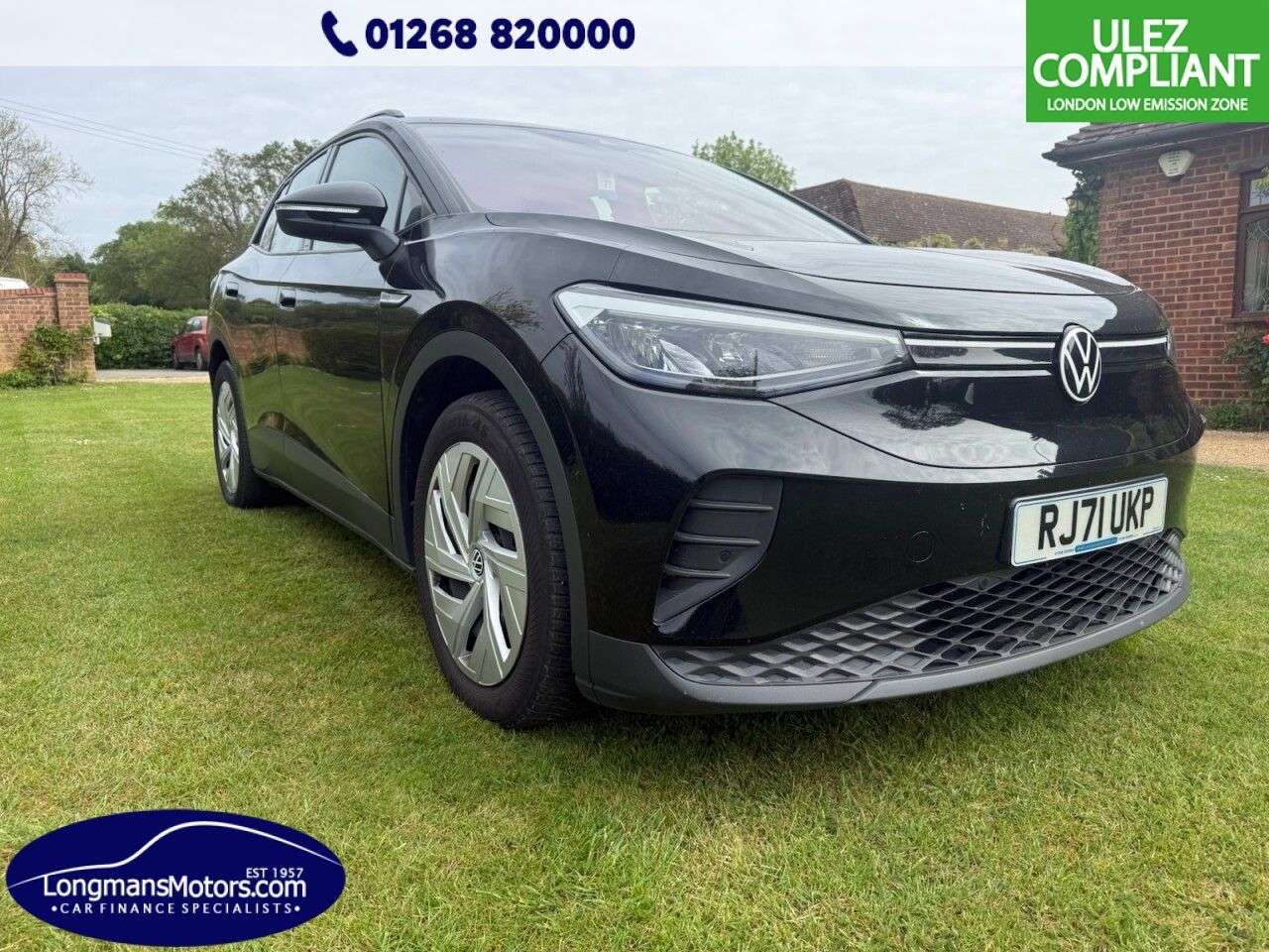 A 2021 VOLKSWAGEN ID.4 Pro Performance 77kWh Life SUV 5dr Electric Auto (204 ps) 1 year mot and se A 2021 VOLKSWAGEN ID.4 Pro Performance 77kWh Life SUV 5dr Electric Auto (204 ps) 1 year mot and se