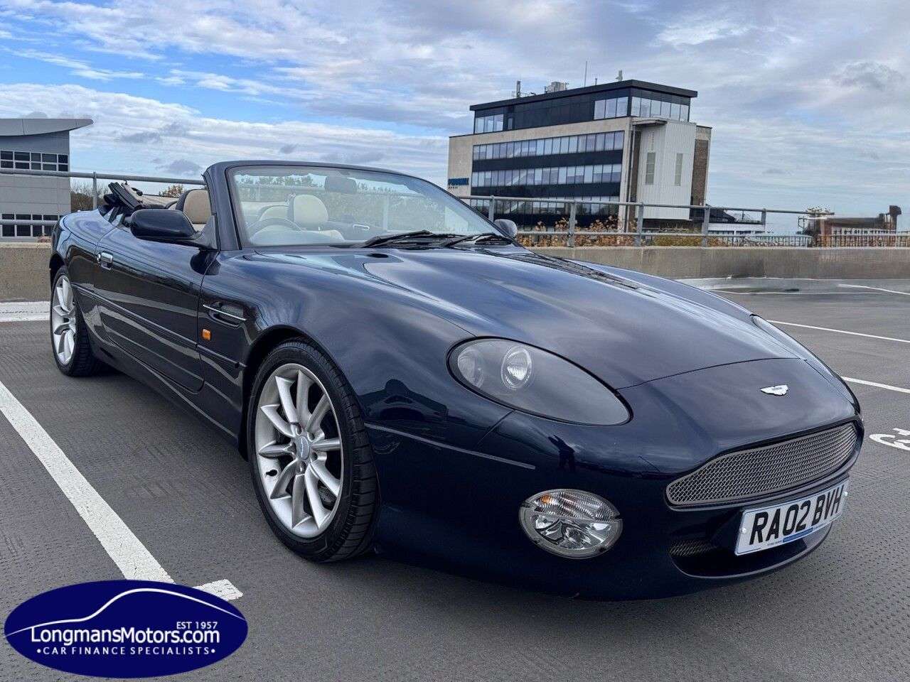 A 2002 ASTON MARTIN DB7 5.9 Volante 2dr Petrol Automatic (472 g/km, 420 bhp) 1 year mot and service A 2002 ASTON MARTIN DB7 5.9 Volante 2dr Petrol Automatic (472 g/km, 420 bhp) 1 year mot and service