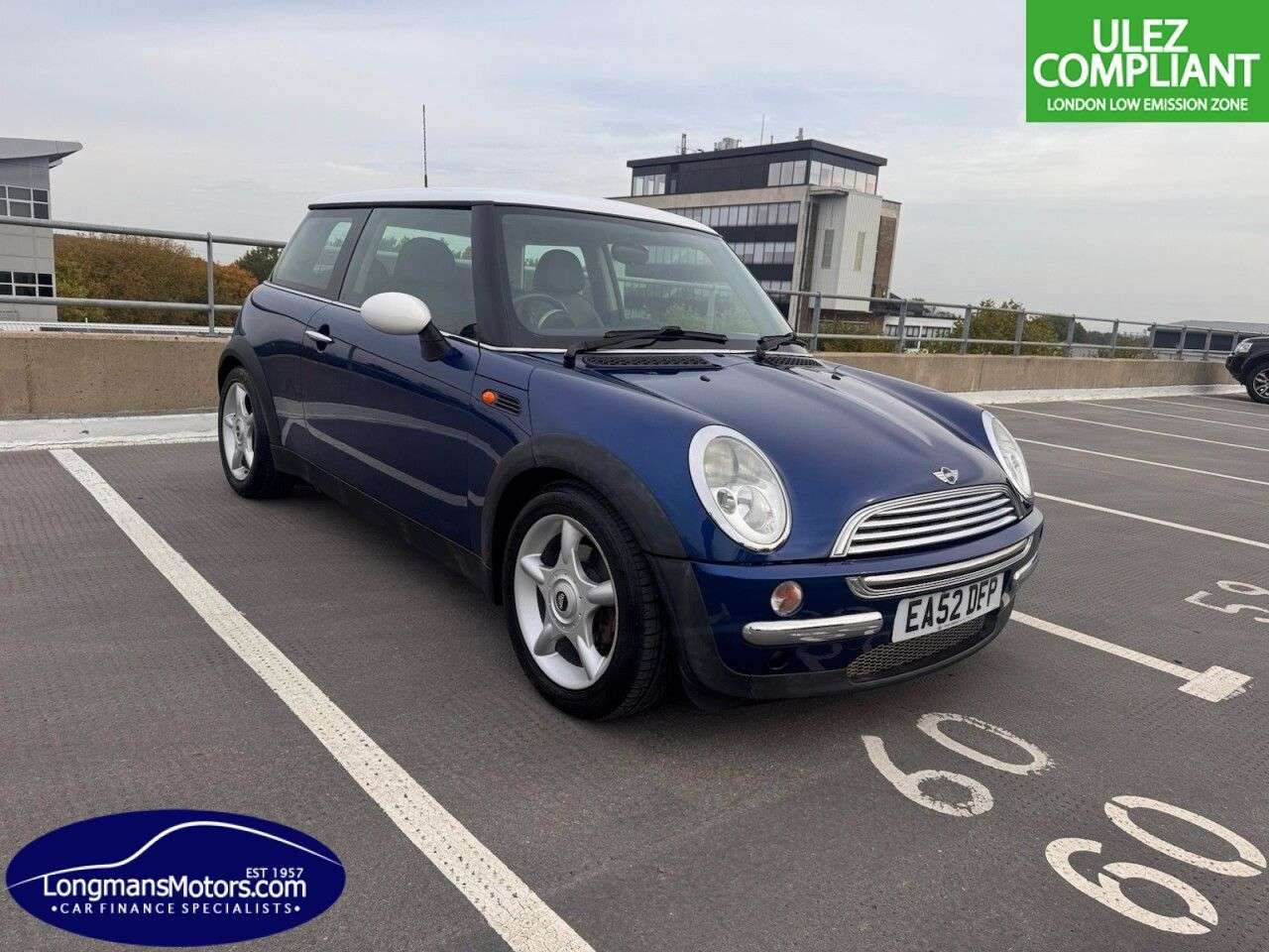 A 2002 MINI HATCH 1.6 Cooper Hatchback 3dr Petrol Manual Euro 3 (115 ps) SPARE OR REPAIR / TR A 2002 MINI HATCH 1.6 Cooper Hatchback 3dr Petrol Manual Euro 3 (115 ps) SPARE OR REPAIR / TR