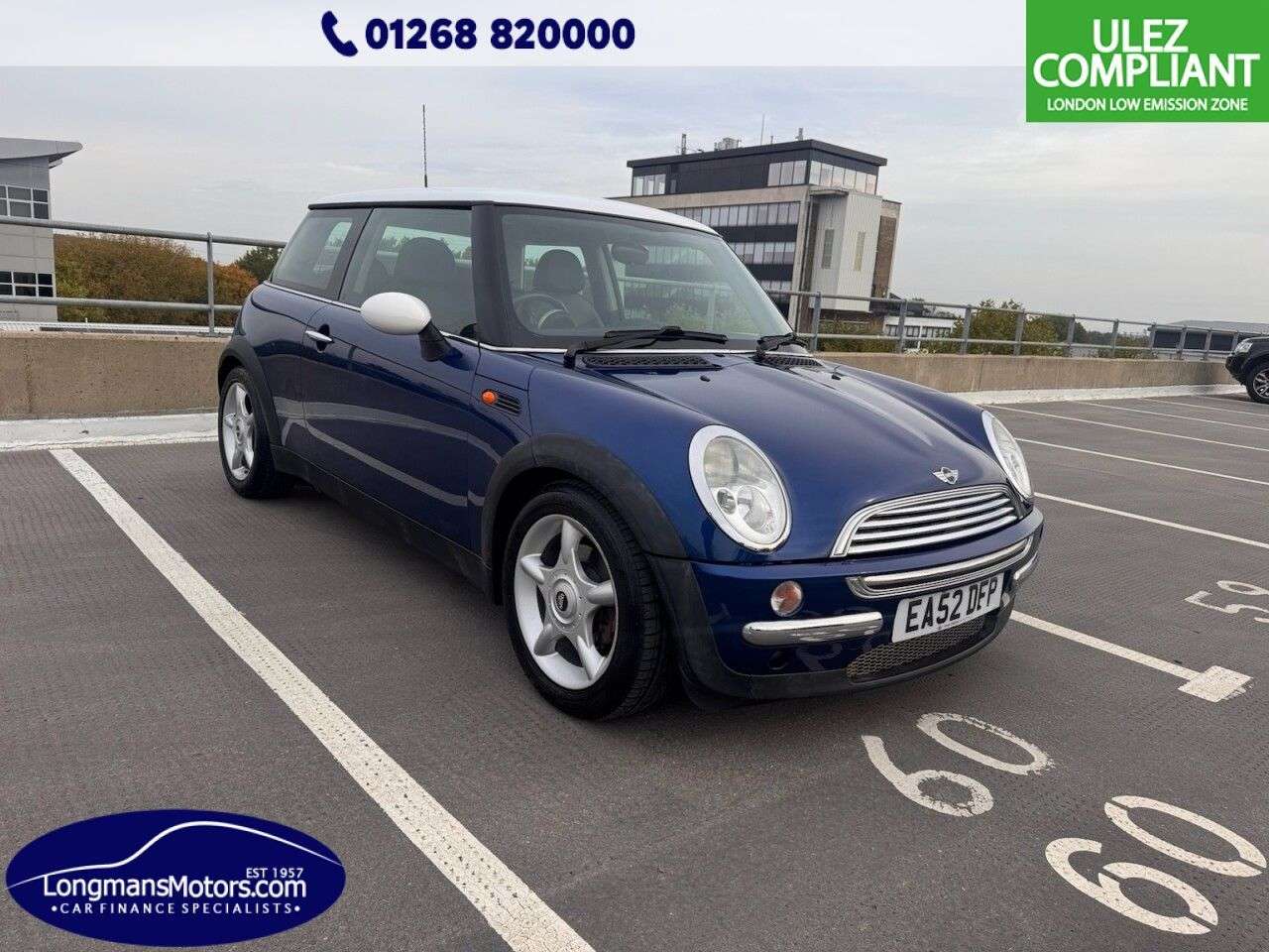 A 2002 MINI HATCH 1.6 Cooper Hatchback 3dr Petrol Manual Euro 3 (115 ps) SPARE OR REPAIR / TR A 2002 MINI HATCH 1.6 Cooper Hatchback 3dr Petrol Manual Euro 3 (115 ps) SPARE OR REPAIR / TR