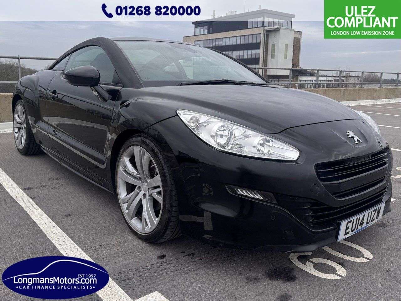 A 2014 PEUGEOT RCZ 1.6 THP GT Coupe 2dr Petrol Auto Euro 5 (156 ps) 1 year mot and service inc A 2014 PEUGEOT RCZ 1.6 THP GT Coupe 2dr Petrol Auto Euro 5 (156 ps) 1 year mot and service inc
