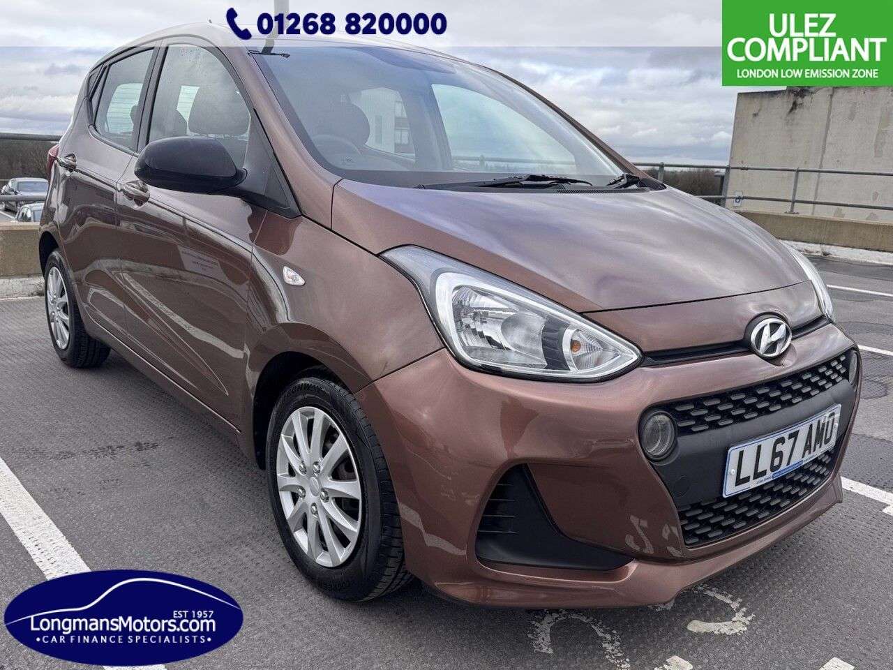 A 2017 HYUNDAI I10 1.2 SE Hatchback 5dr Petrol Manual Euro 6 (87 ps) 1 year mot and service in A 2017 HYUNDAI I10 1.2 SE Hatchback 5dr Petrol Manual Euro 6 (87 ps) 1 year mot and service in