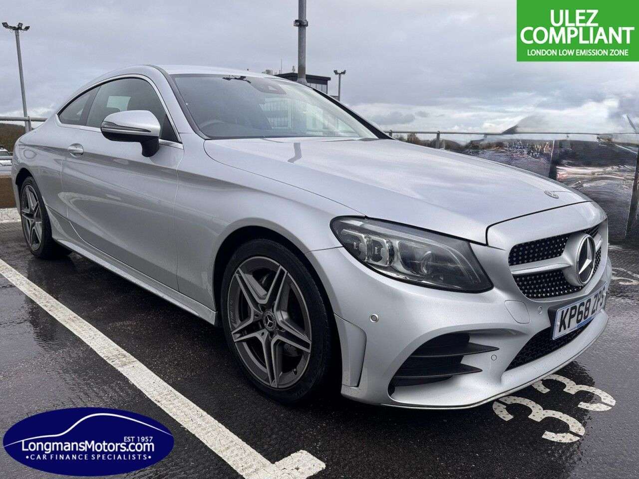 A 2018 MERCEDES-BENZ C-CLASS 2.0 C220d AMG Line (Premium) Coupe 2dr Diesel G-Tronic+ Euro 6 (s/s) (194 p A 2018 MERCEDES-BENZ C-CLASS 2.0 C220d AMG Line (Premium) Coupe 2dr Diesel G-Tronic+ Euro 6 (s/s) (194 p