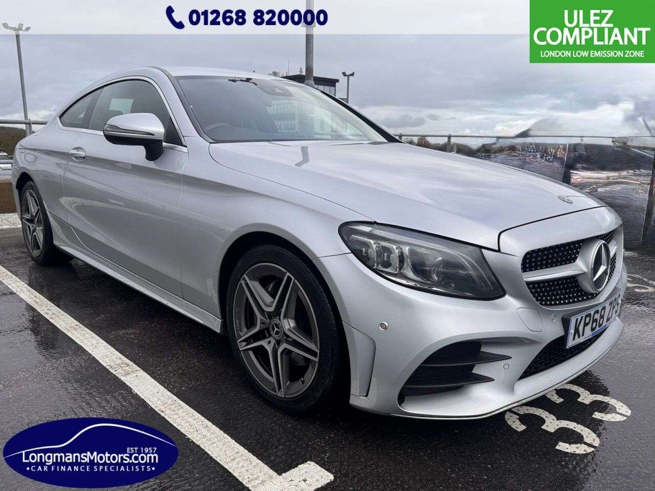 A 2018 MERCEDES-BENZ C-CLASS 2.0 C220d AMG Line (Premium) Coupe 2dr Diesel G-Tronic+ Euro 6 (s/s) (194 p A 2018 MERCEDES-BENZ C-CLASS 2.0 C220d AMG Line (Premium) Coupe 2dr Diesel G-Tronic+ Euro 6 (s/s) (194 p