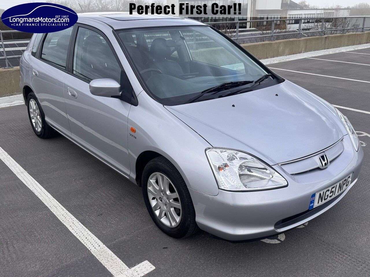A 2002 HONDA CIVIC 1.6 i-VTEC SE Executive Hatchback 5dr Petrol Automatic (172 g/km, 108 bhp) A 2002 HONDA CIVIC 1.6 i-VTEC SE Executive Hatchback 5dr Petrol Automatic (172 g/km, 108 bhp)