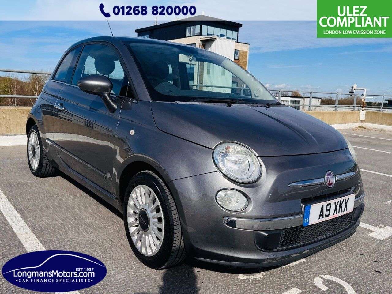 A 2009 FIAT 500 1.2 Lounge Hatchback 3dr Petrol Manual Euro 5 (s/s) (69 bhp) PRIVATE PLATE A 2009 FIAT 500 1.2 Lounge Hatchback 3dr Petrol Manual Euro 5 (s/s) (69 bhp) PRIVATE PLATE