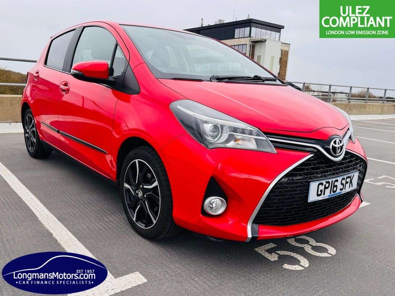 A 2016 TOYOTA YARIS 1.33 Dual VVT-i Design Hatchback 5dr Petrol Manual Euro 6 (99 ps) mot and s A 2016 TOYOTA YARIS 1.33 Dual VVT-i Design Hatchback 5dr Petrol Manual Euro 6 (99 ps) mot and s