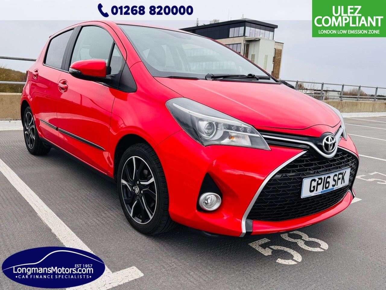 A 2016 TOYOTA YARIS 1.33 Dual VVT-i Design Hatchback 5dr Petrol Manual Euro 6 (99 ps) mot and s A 2016 TOYOTA YARIS 1.33 Dual VVT-i Design Hatchback 5dr Petrol Manual Euro 6 (99 ps) mot and s