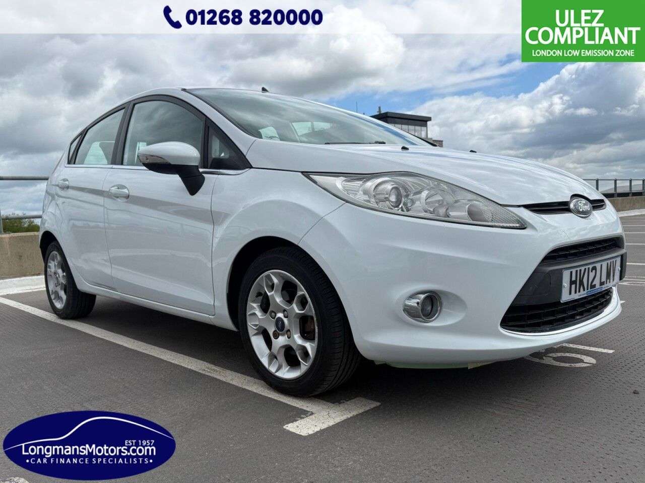 A 2012 FORD FIESTA 1.4 Zetec Hatchback 5dr Petrol Automatic (154 g/km, 94 bhp) 1 year mot and A 2012 FORD FIESTA 1.4 Zetec Hatchback 5dr Petrol Automatic (154 g/km, 94 bhp) 1 year mot and