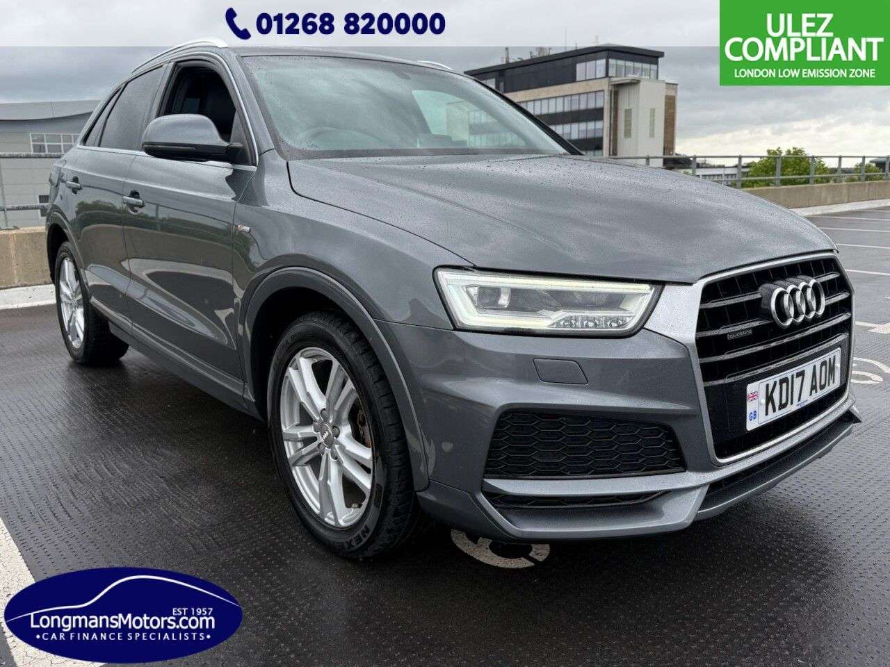 A 2017 AUDI Q3 2.0 TDI S line Edition SUV 5dr Diesel S Tronic quattro Euro 6 (s/s) (184 ps A 2017 AUDI Q3 2.0 TDI S line Edition SUV 5dr Diesel S Tronic quattro Euro 6 (s/s) (184 ps