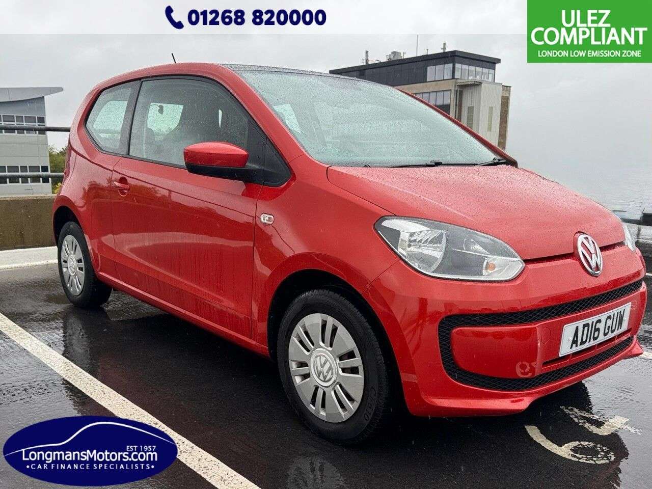 A 2016 VOLKSWAGEN UP! 1.0 Move up! Hatchback 3dr Petrol ASG Euro 6 (60 ps) A 2016 VOLKSWAGEN UP! 1.0 Move up! Hatchback 3dr Petrol ASG Euro 6 (60 ps)