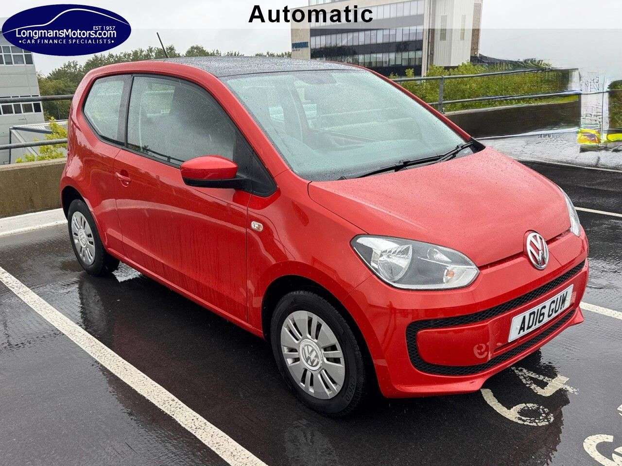 A 2016 VOLKSWAGEN UP! 1.0 Move up! Hatchback 3dr Petrol ASG Euro 6 (60 ps) A 2016 VOLKSWAGEN UP! 1.0 Move up! Hatchback 3dr Petrol ASG Euro 6 (60 ps)