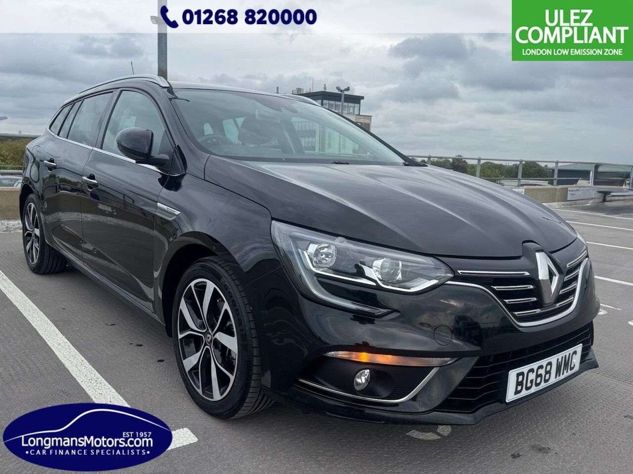 A 2018 RENAULT MEGANE 1.3 TCe Iconic Sport Tourer 5dr Petrol Manual Euro 6 (s/s) (140 ps) A 2018 RENAULT MEGANE 1.3 TCe Iconic Sport Tourer 5dr Petrol Manual Euro 6 (s/s) (140 ps)