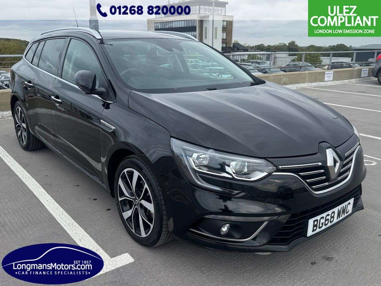 A 2018 RENAULT MEGANE 1.3 TCe Iconic Sport Tourer 5dr Petrol Manual Euro 6 (s/s) (140 ps) A 2018 RENAULT MEGANE 1.3 TCe Iconic Sport Tourer 5dr Petrol Manual Euro 6 (s/s) (140 ps)