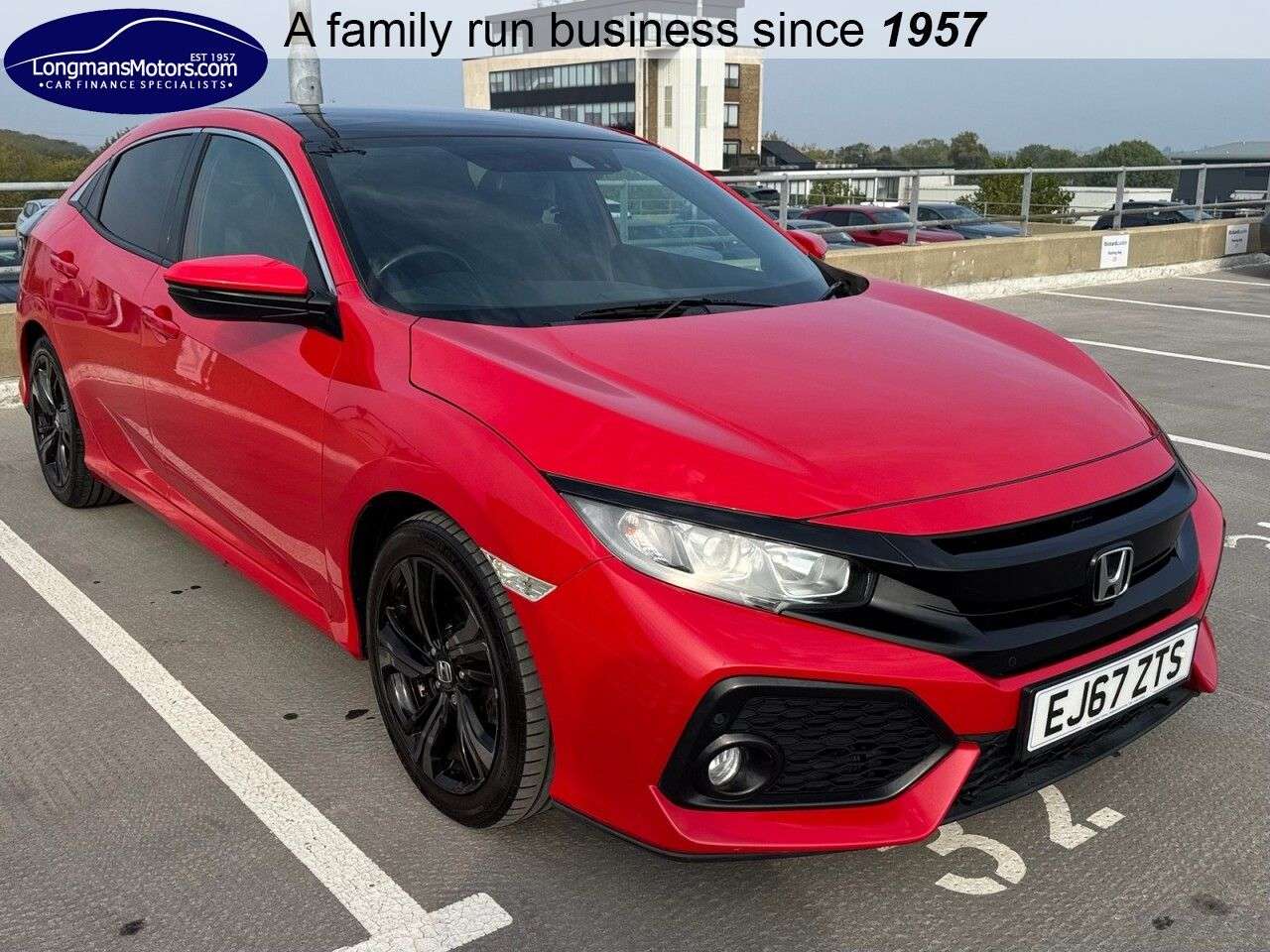 A 2018 HONDA CIVIC 1.0 VTEC Turbo EX Hatchback 5dr Petrol Manual Euro 6 (s/s) (129 ps) A 2018 HONDA CIVIC 1.0 VTEC Turbo EX Hatchback 5dr Petrol Manual Euro 6 (s/s) (129 ps)