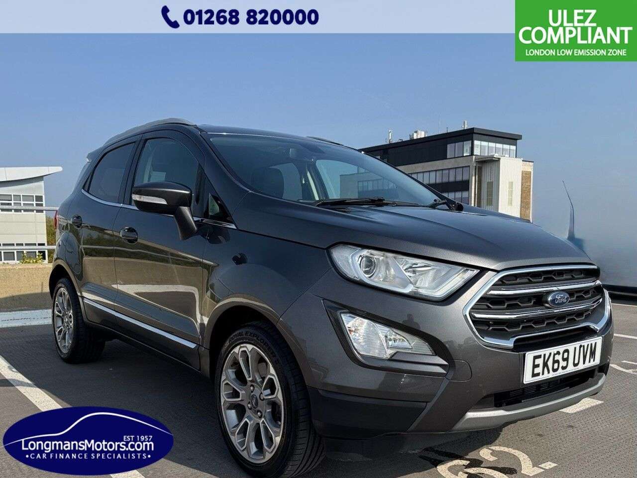 A 2019 FORD ECOSPORT 1.0T EcoBoost GPF Titanium SUV 5dr Petrol Manual Euro 6 (s/s) (125 ps) A 2019 FORD ECOSPORT 1.0T EcoBoost GPF Titanium SUV 5dr Petrol Manual Euro 6 (s/s) (125 ps)