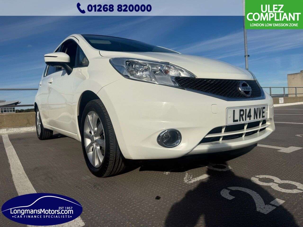 A 2014 NISSAN NOTE 1.2 DIG-S Tekna Hatchback 5dr Petrol CVT Euro 5 (s/s) (98 ps) A 2014 NISSAN NOTE 1.2 DIG-S Tekna Hatchback 5dr Petrol CVT Euro 5 (s/s) (98 ps)
