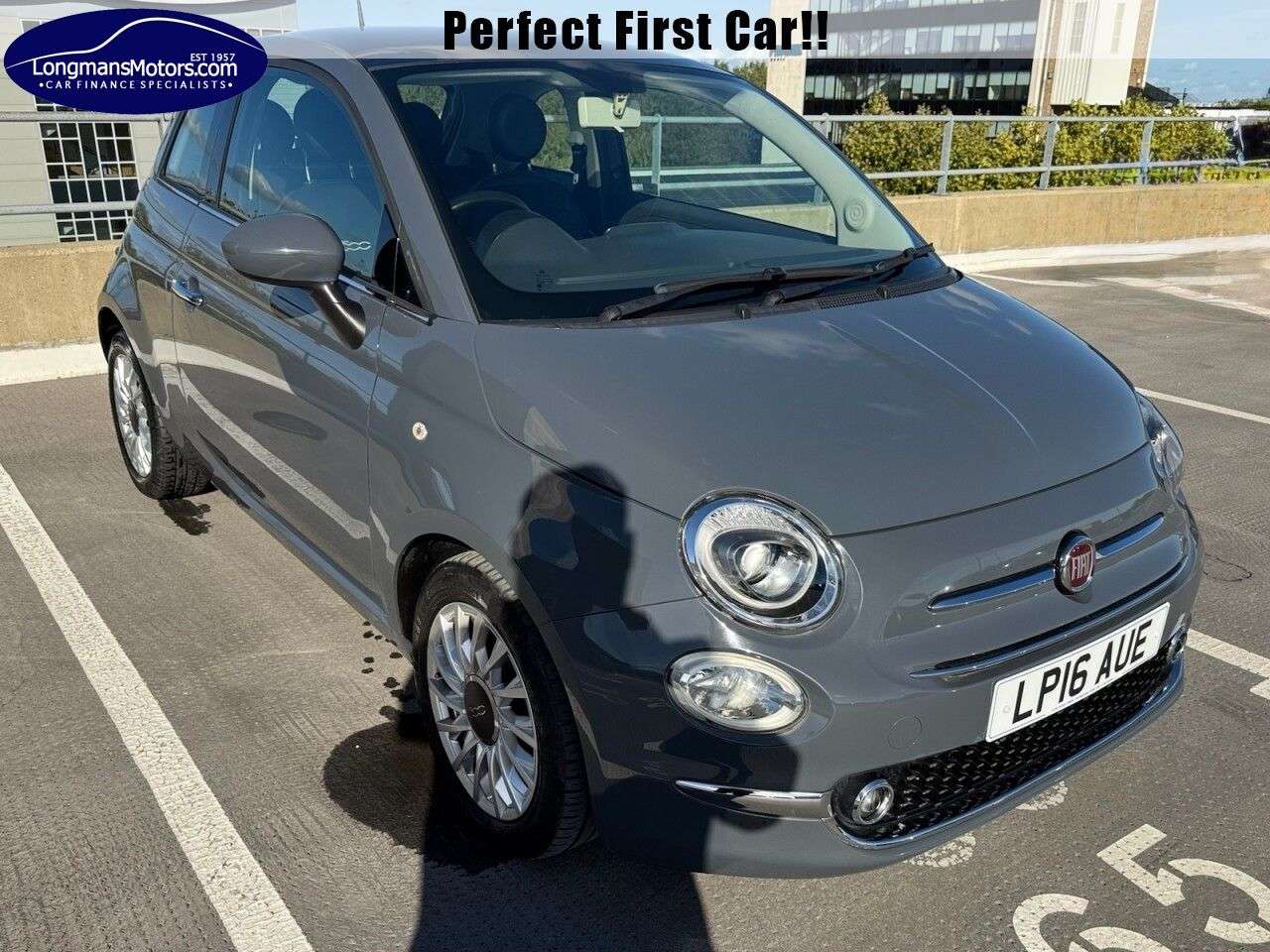 A 2016 FIAT 500 0.9 TwinAir Lounge Hatchback 3dr Petrol Dualogic Euro 6 (s/s) (85 bhp) 1 ye A 2016 FIAT 500 0.9 TwinAir Lounge Hatchback 3dr Petrol Dualogic Euro 6 (s/s) (85 bhp) 1 ye