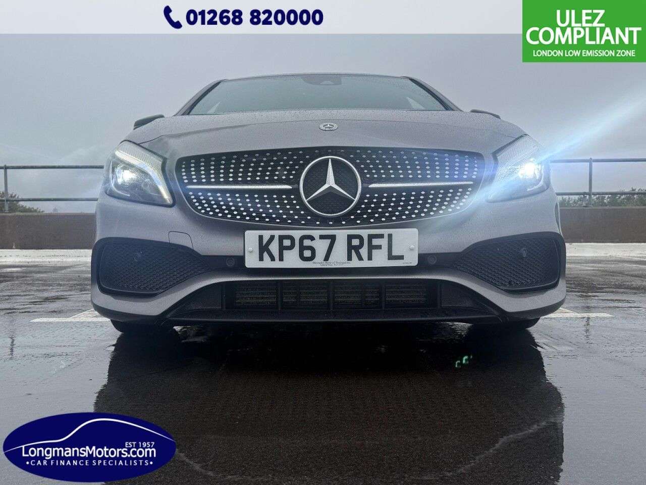 A 2017 MERCEDES-BENZ A CLASS 1.6 A160 AMG Line (Premium) Hatchback 5dr Petrol Manual Euro 6 (s/s) (102 p A 2017 MERCEDES-BENZ A CLASS 1.6 A160 AMG Line (Premium) Hatchback 5dr Petrol Manual Euro 6 (s/s) (102 p