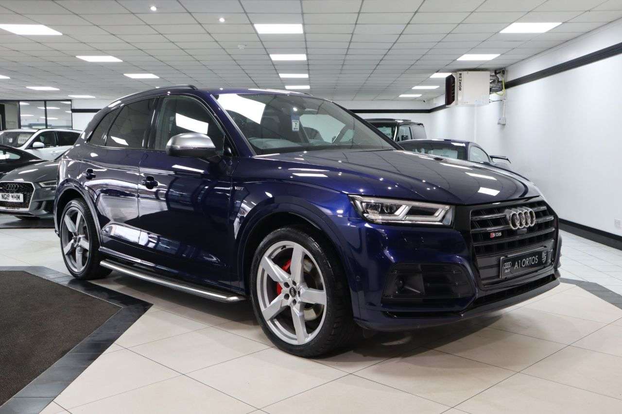 A 2018 AUDI SQ5 3.0 TFSI V6 SUV 5dr Petrol Tiptronic quattro Euro 6 (s/s) (354 ps) 1 FORMER A 2018 AUDI SQ5 3.0 TFSI V6 SUV 5dr Petrol Tiptronic quattro Euro 6 (s/s) (354 ps) 1 FORMER