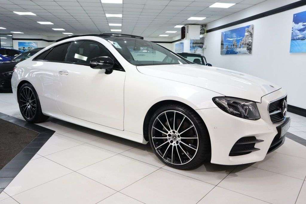 A 2018 MERCEDES-BENZ E-CLASS 2.0 E220d AMG Line (Premium Plus) Coupe 2dr Diesel G-Tronic+ Euro 6 (s/s) ( A 2018 MERCEDES-BENZ E-CLASS 2.0 E220d AMG Line (Premium Plus) Coupe 2dr Diesel G-Tronic+ Euro 6 (s/s) (
