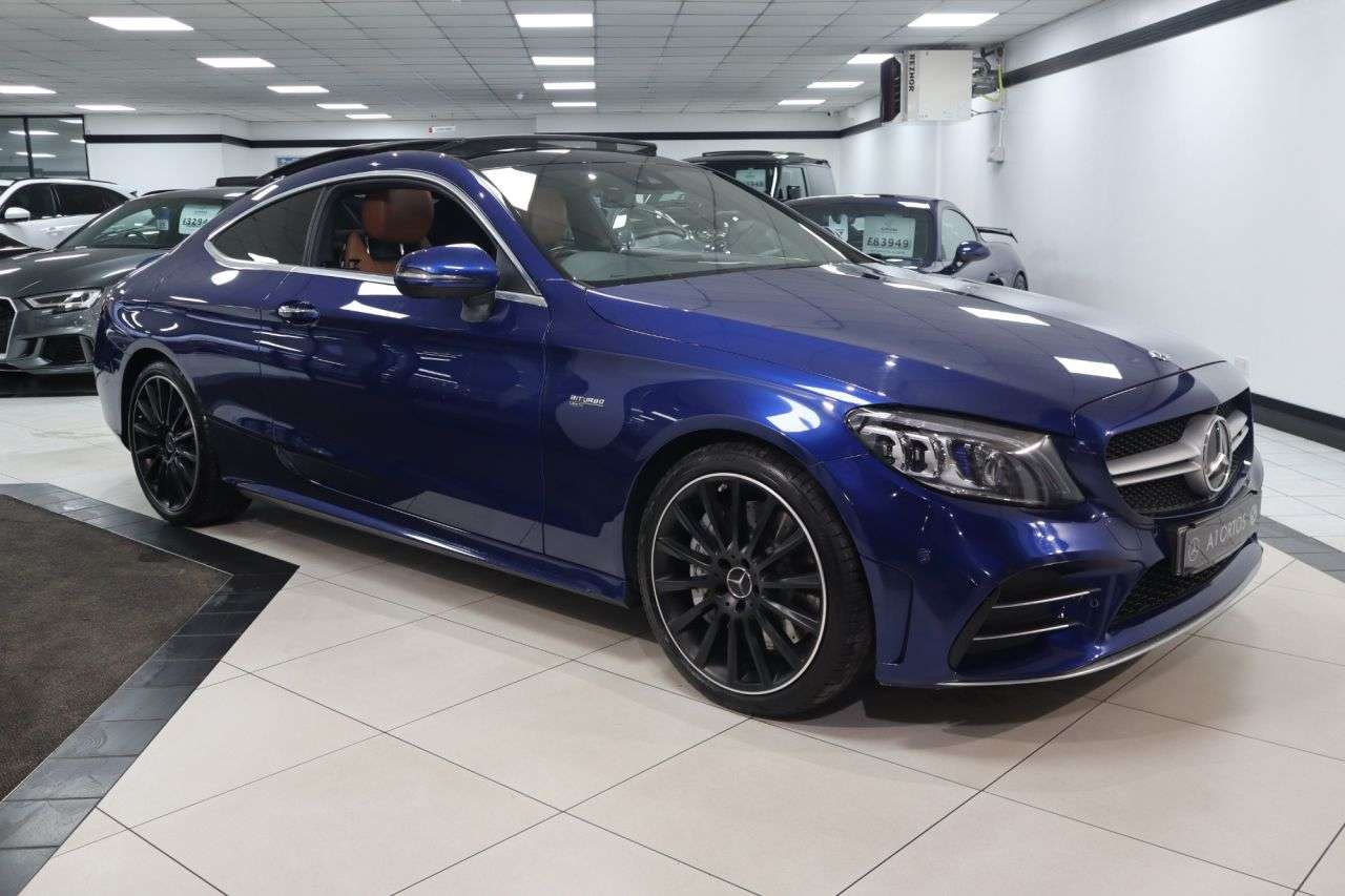 A 2019 MERCEDES-BENZ C-CLASS 3.0 C43 V6 AMG (Premium Plus) Coupe 2dr Petrol G-Tronic+ 4MATIC Euro 6 (s/s A 2019 MERCEDES-BENZ C-CLASS 3.0 C43 V6 AMG (Premium Plus) Coupe 2dr Petrol G-Tronic+ 4MATIC Euro 6 (s/s