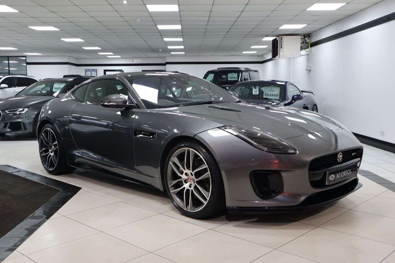 A 2018 JAGUAR F-TYPE 3.0 V6 GPF R-Dynamic Coupe 2dr Petrol Auto Euro 6 (s/s) (340 ps) FULL JAGUA A 2018 JAGUAR F-TYPE 3.0 V6 GPF R-Dynamic Coupe 2dr Petrol Auto Euro 6 (s/s) (340 ps) FULL JAGUA