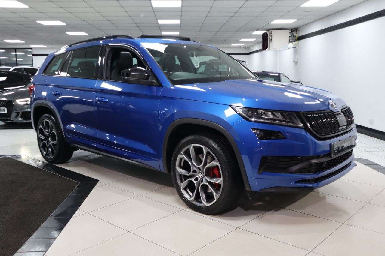 A 2019 SKODA KODIAQ 2.0 BiTDI vRS SUV 5dr Diesel DSG 4WD Euro 6 (s/s) (7 Seat) (239 ps) STUNNIN A 2019 SKODA KODIAQ 2.0 BiTDI vRS SUV 5dr Diesel DSG 4WD Euro 6 (s/s) (7 Seat) (239 ps) STUNNIN