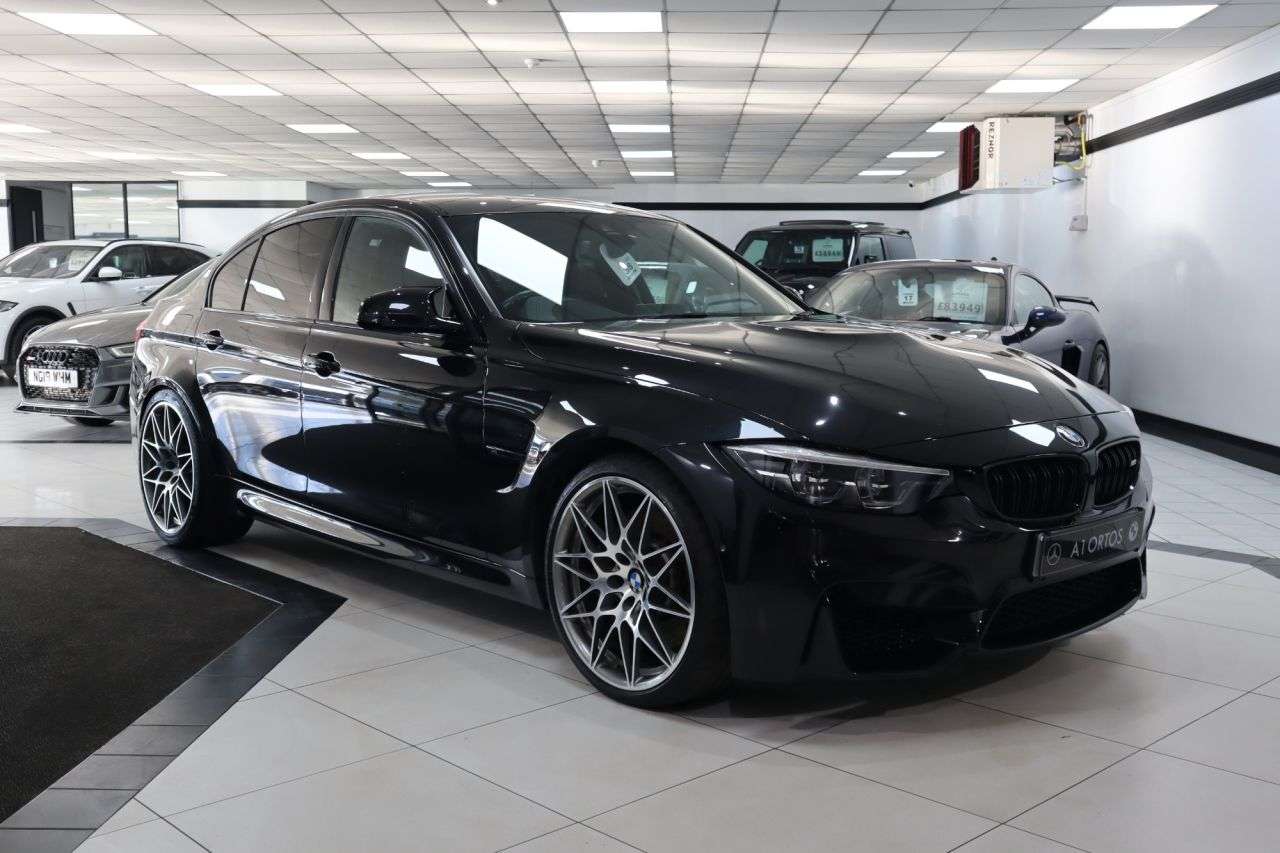 A 2018 BMW M3 3.0 BiTurbo Competition Saloon 4dr Petrol DCT Euro 6 (s/s) (450 ps) INCREDI A 2018 BMW M3 3.0 BiTurbo Competition Saloon 4dr Petrol DCT Euro 6 (s/s) (450 ps) INCREDI