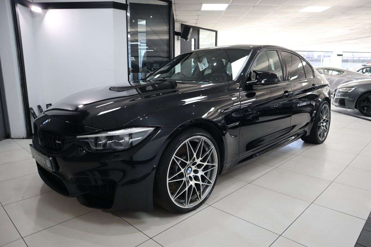 A 2018 BMW M3 3.0 BiTurbo Competition Saloon 4dr Petrol DCT Euro 6 (s/s) (450 ps) INCREDI A 2018 BMW M3 3.0 BiTurbo Competition Saloon 4dr Petrol DCT Euro 6 (s/s) (450 ps) INCREDI