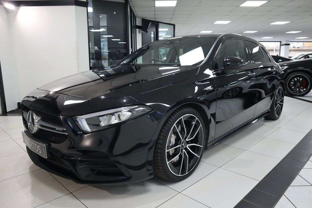 A 2020 MERCEDES-BENZ A-CLASS 2.0 A35 AMG (Premium) Hatchback 5dr Petrol SpdS DCT 4MATIC Euro 6 (s/s) (30 A 2020 MERCEDES-BENZ A-CLASS 2.0 A35 AMG (Premium) Hatchback 5dr Petrol SpdS DCT 4MATIC Euro 6 (s/s) (30