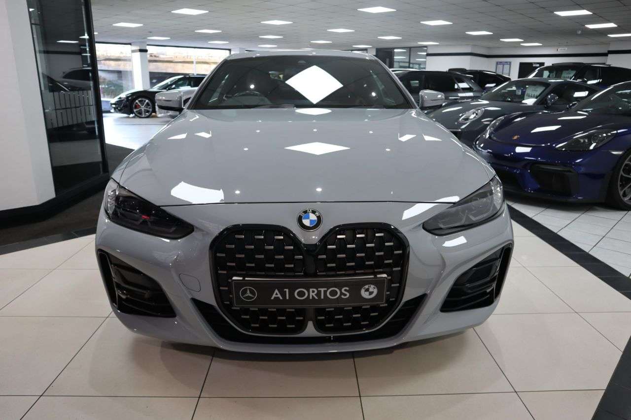 A 2022 BMW 4 SERIES 2.0 420i M Sport Coupe 2dr Petrol Auto Euro 6 (s/s) (184 ps) INCREDIBLE COL A 2022 BMW 4 SERIES 2.0 420i M Sport Coupe 2dr Petrol Auto Euro 6 (s/s) (184 ps) INCREDIBLE COL