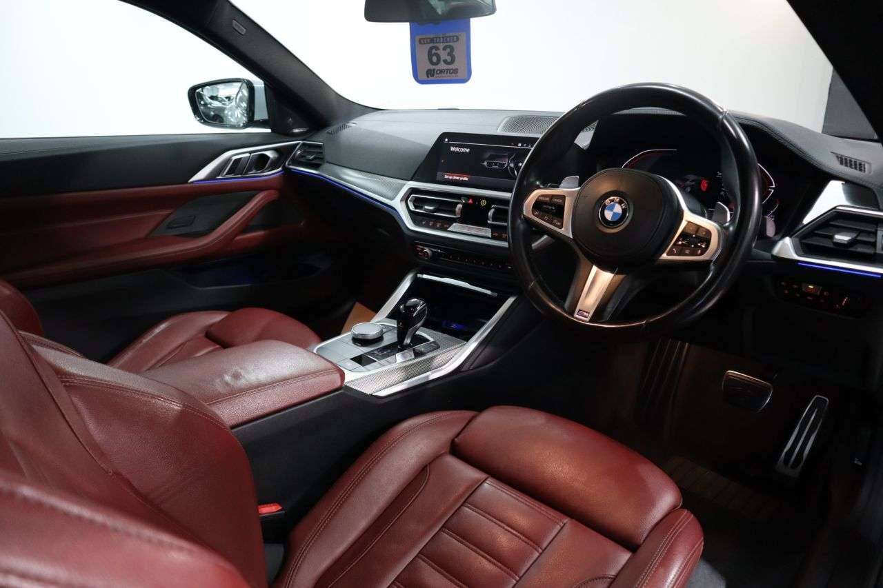 A 2022 BMW 4 SERIES 2.0 420i M Sport Coupe 2dr Petrol Auto Euro 6 (s/s) (184 ps) INCREDIBLE COL A 2022 BMW 4 SERIES 2.0 420i M Sport Coupe 2dr Petrol Auto Euro 6 (s/s) (184 ps) INCREDIBLE COL