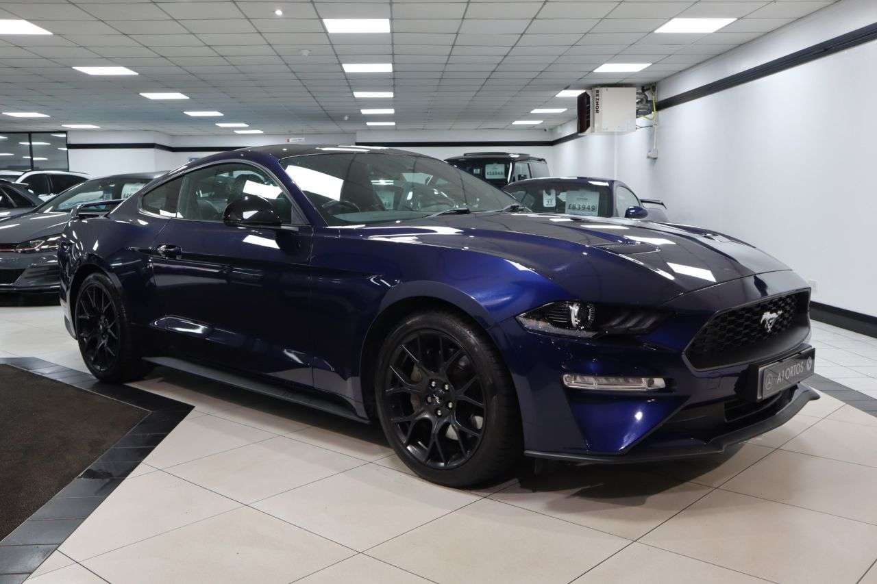 A 2019 FORD MUSTANG 2.3T EcoBoost Fastback 2dr Petrol SelShift Euro 6 (290 ps) RARE KONA BLUE M A 2019 FORD MUSTANG 2.3T EcoBoost Fastback 2dr Petrol SelShift Euro 6 (290 ps) RARE KONA BLUE M