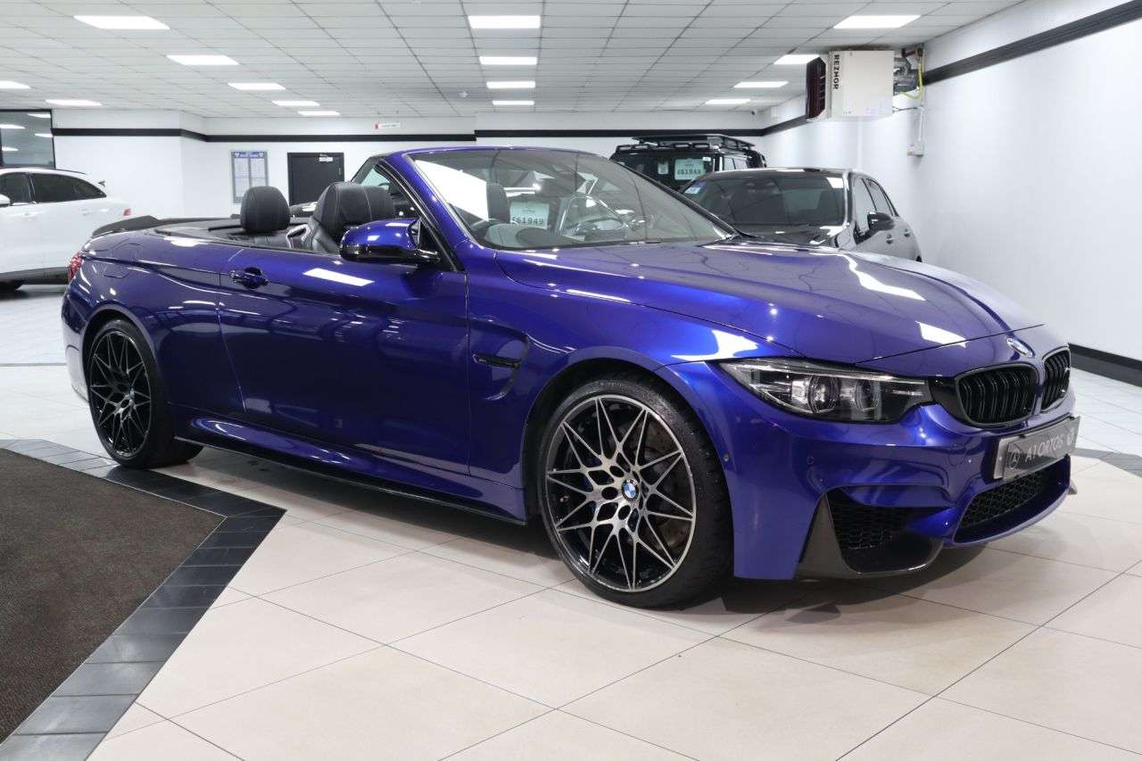 A 2018 BMW M4 3.0 BiTurbo Competition Convertible 2dr Petrol DCT Euro 6 (s/s) (450 ps) FA A 2018 BMW M4 3.0 BiTurbo Competition Convertible 2dr Petrol DCT Euro 6 (s/s) (450 ps) FA