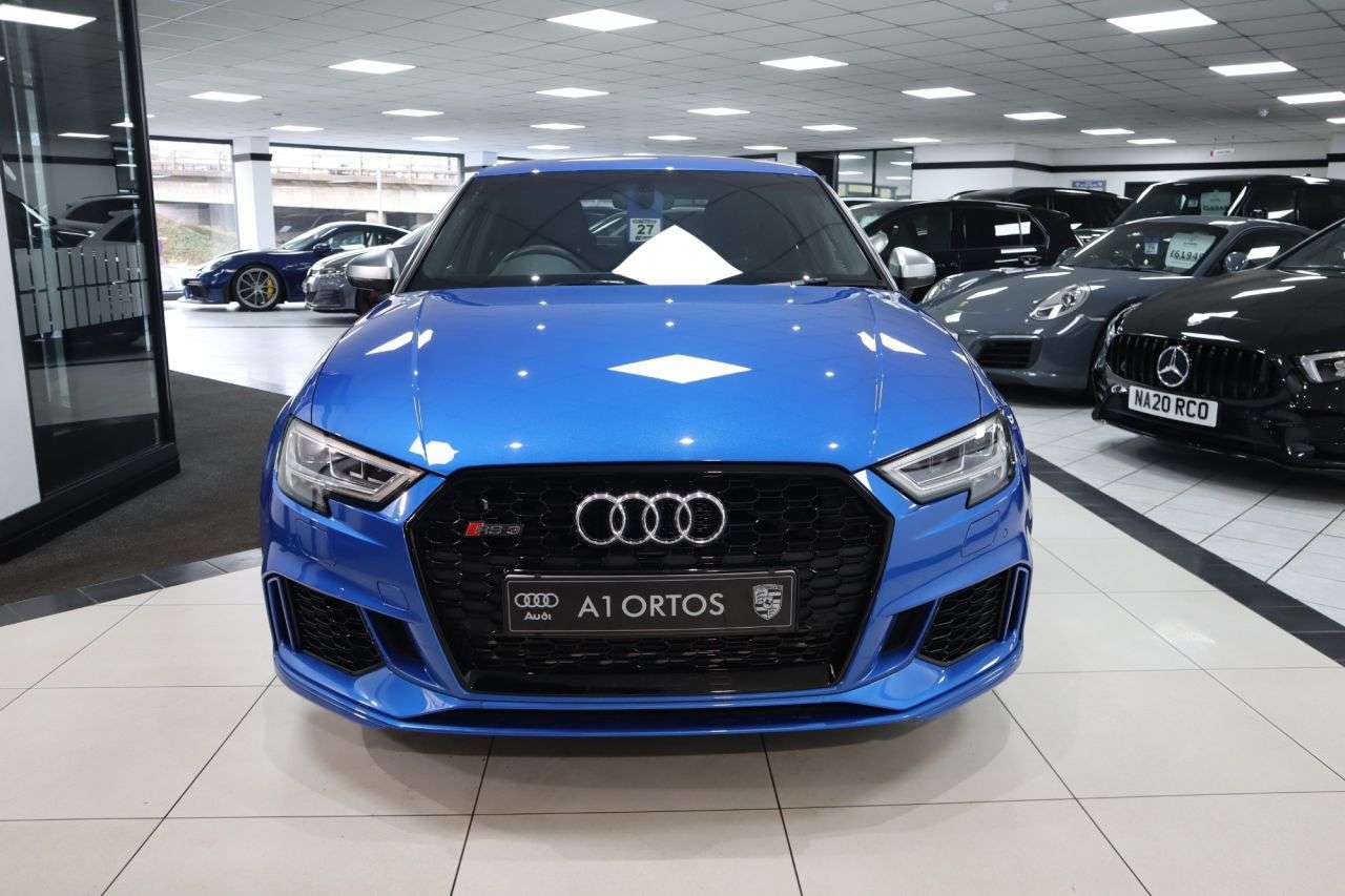 A 2019 AUDI RS3 2.5 TFSI GPF Saloon 4dr Petrol S Tronic quattro Euro 6 (s/s) (400 ps) GENUI A 2019 AUDI RS3 2.5 TFSI GPF Saloon 4dr Petrol S Tronic quattro Euro 6 (s/s) (400 ps) GENUI