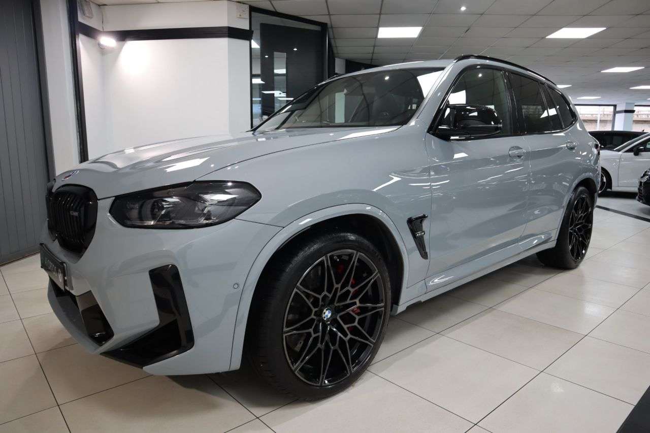 A 2022 BMW X3 M 3.0 M Competition SUV 5dr Petrol Auto xDrive Euro 6 (s/s) (510 ps) FULL HIS A 2022 BMW X3 M 3.0 M Competition SUV 5dr Petrol Auto xDrive Euro 6 (s/s) (510 ps) FULL HIS