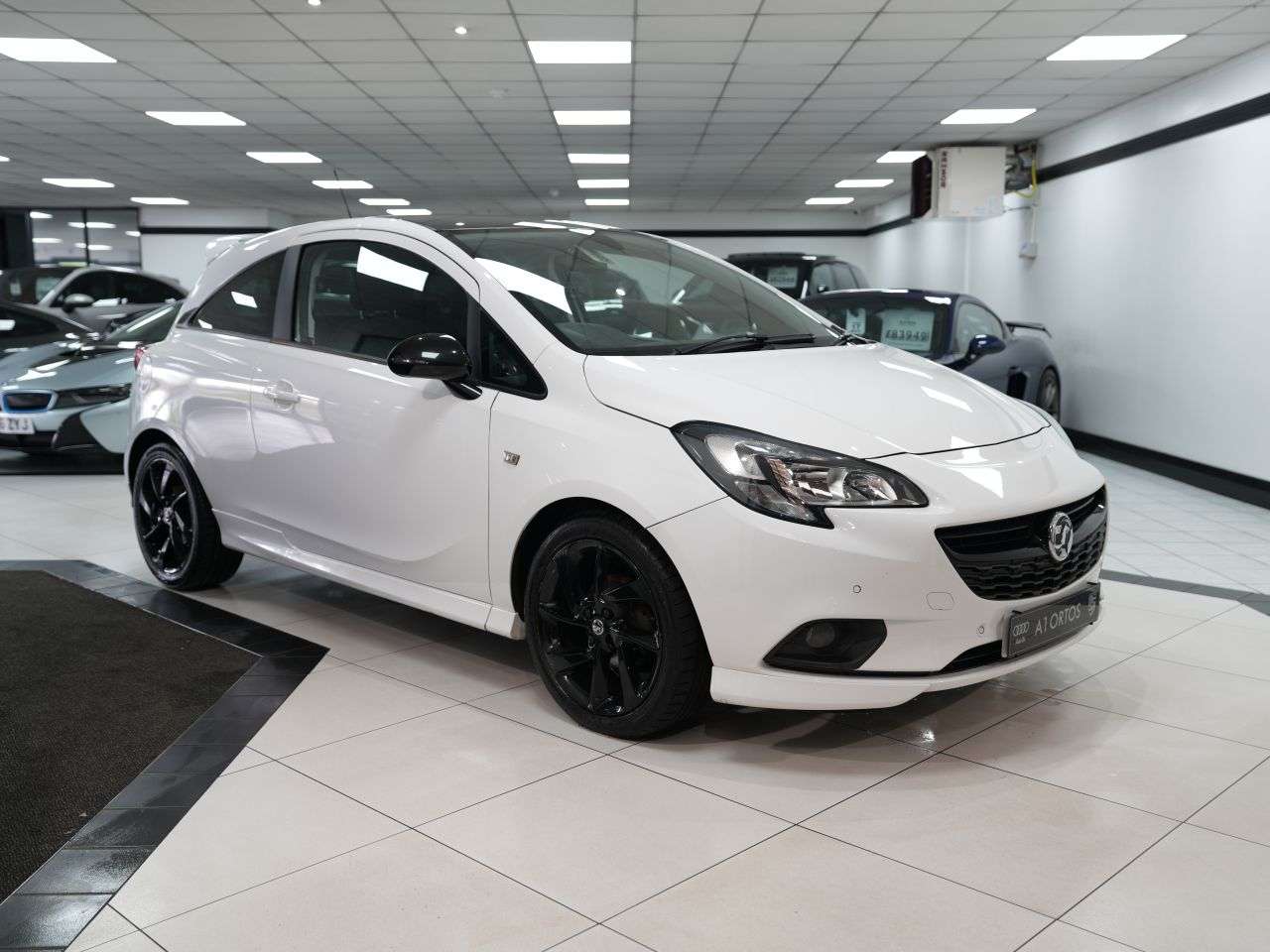 A 2018 VAUXHALL CORSA 1.4i ecoTEC SRi VX Line Nav Black Hatchback 3dr Petrol Manual Euro 6 (90 ps A 2018 VAUXHALL CORSA 1.4i ecoTEC SRi VX Line Nav Black Hatchback 3dr Petrol Manual Euro 6 (90 ps