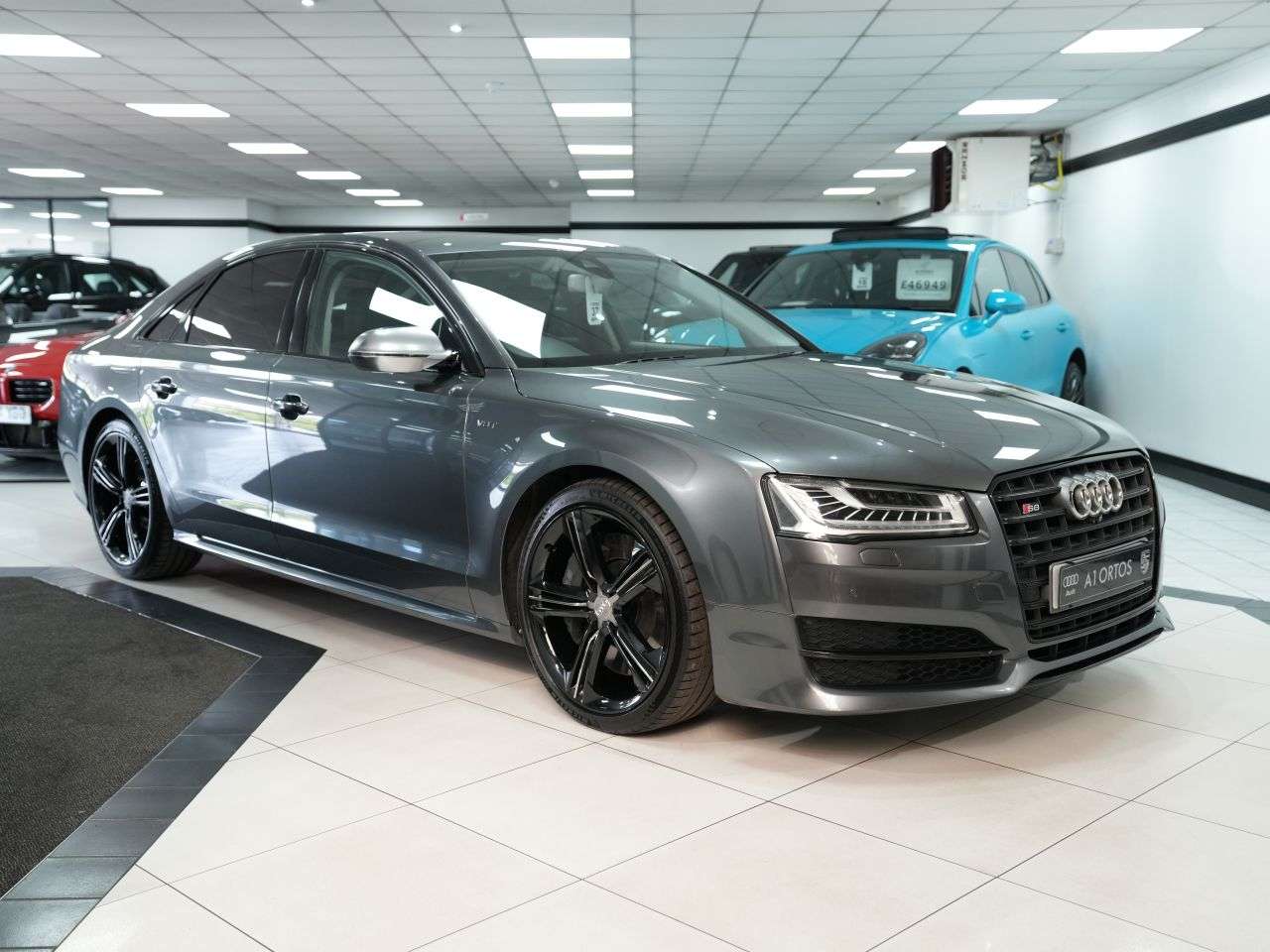 A 2015 AUDI S8 4.0 TFSI V8 Saloon 4dr Petrol Tiptronic quattro Euro 6 (s/s) (520 ps) ONE F A 2015 AUDI S8 4.0 TFSI V8 Saloon 4dr Petrol Tiptronic quattro Euro 6 (s/s) (520 ps) ONE F