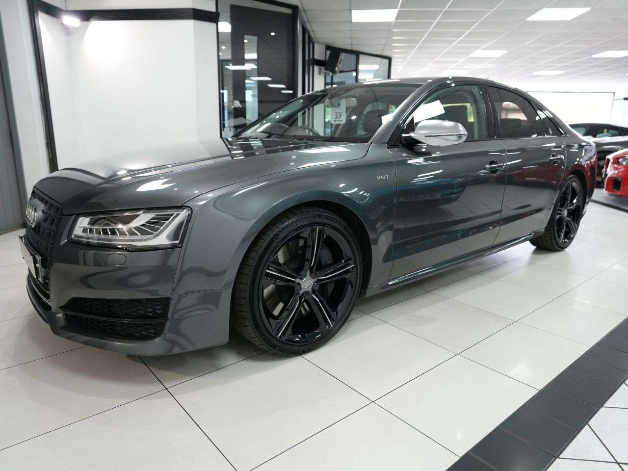 A 2015 AUDI S8 4.0 TFSI V8 Saloon 4dr Petrol Tiptronic quattro Euro 6 (s/s) (520 ps) ONE F A 2015 AUDI S8 4.0 TFSI V8 Saloon 4dr Petrol Tiptronic quattro Euro 6 (s/s) (520 ps) ONE F