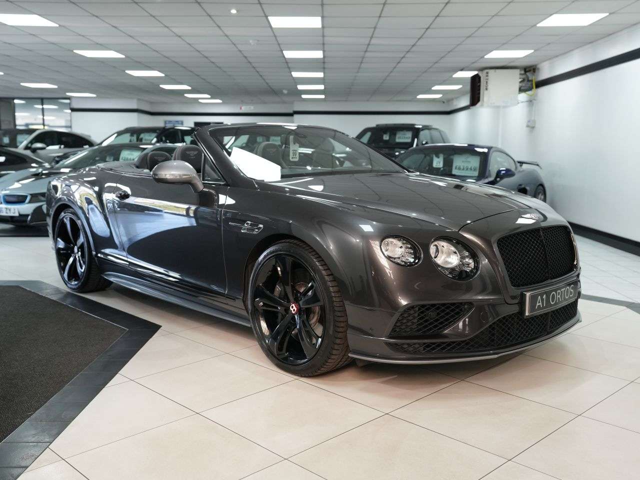 A 2017 BENTLEY CONTINENTAL 4.0 V8 GTC S Convertible Black Edition 2dr Petrol Auto 4WD Euro 6 (528 ps) A 2017 BENTLEY CONTINENTAL 4.0 V8 GTC S Convertible Black Edition 2dr Petrol Auto 4WD Euro 6 (528 ps)