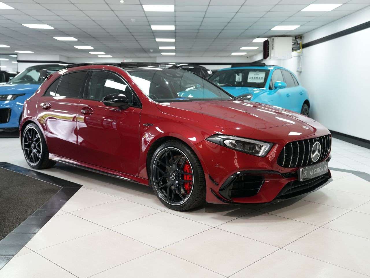 A 2021 MERCEDES-BENZ A-CLASS 2.0 A45 AMG S Plus Hatchback 5dr Petrol 8G-DCT 4MATIC+ Euro 6 (s/s) (421 ps A 2021 MERCEDES-BENZ A-CLASS 2.0 A45 AMG S Plus Hatchback 5dr Petrol 8G-DCT 4MATIC+ Euro 6 (s/s) (421 ps