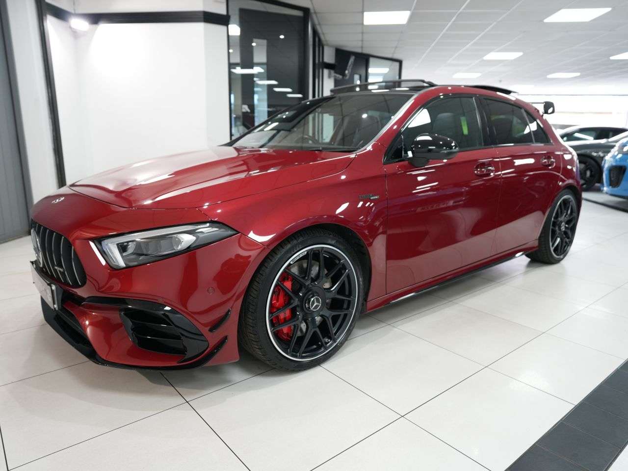 A 2021 MERCEDES-BENZ A-CLASS 2.0 A45 AMG S Plus Hatchback 5dr Petrol 8G-DCT 4MATIC+ Euro 6 (s/s) (421 ps A 2021 MERCEDES-BENZ A-CLASS 2.0 A45 AMG S Plus Hatchback 5dr Petrol 8G-DCT 4MATIC+ Euro 6 (s/s) (421 ps