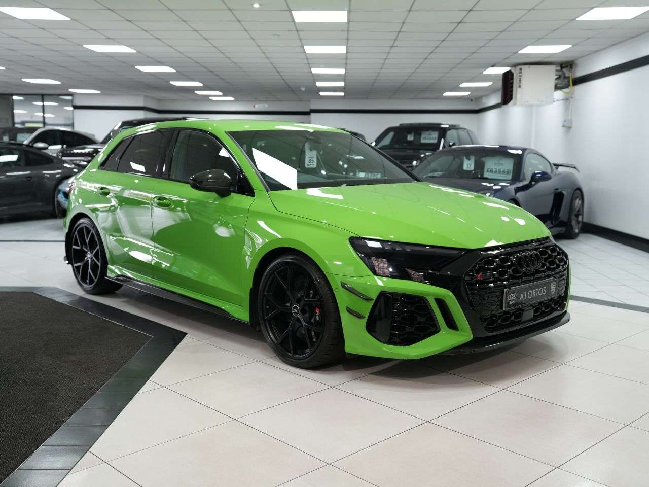 A 2023 AUDI RS3 2.5 TFSI Carbon Black Sportback 5dr Petrol S Tronic quattro Euro 6 (s/s) (4 A 2023 AUDI RS3 2.5 TFSI Carbon Black Sportback 5dr Petrol S Tronic quattro Euro 6 (s/s) (4