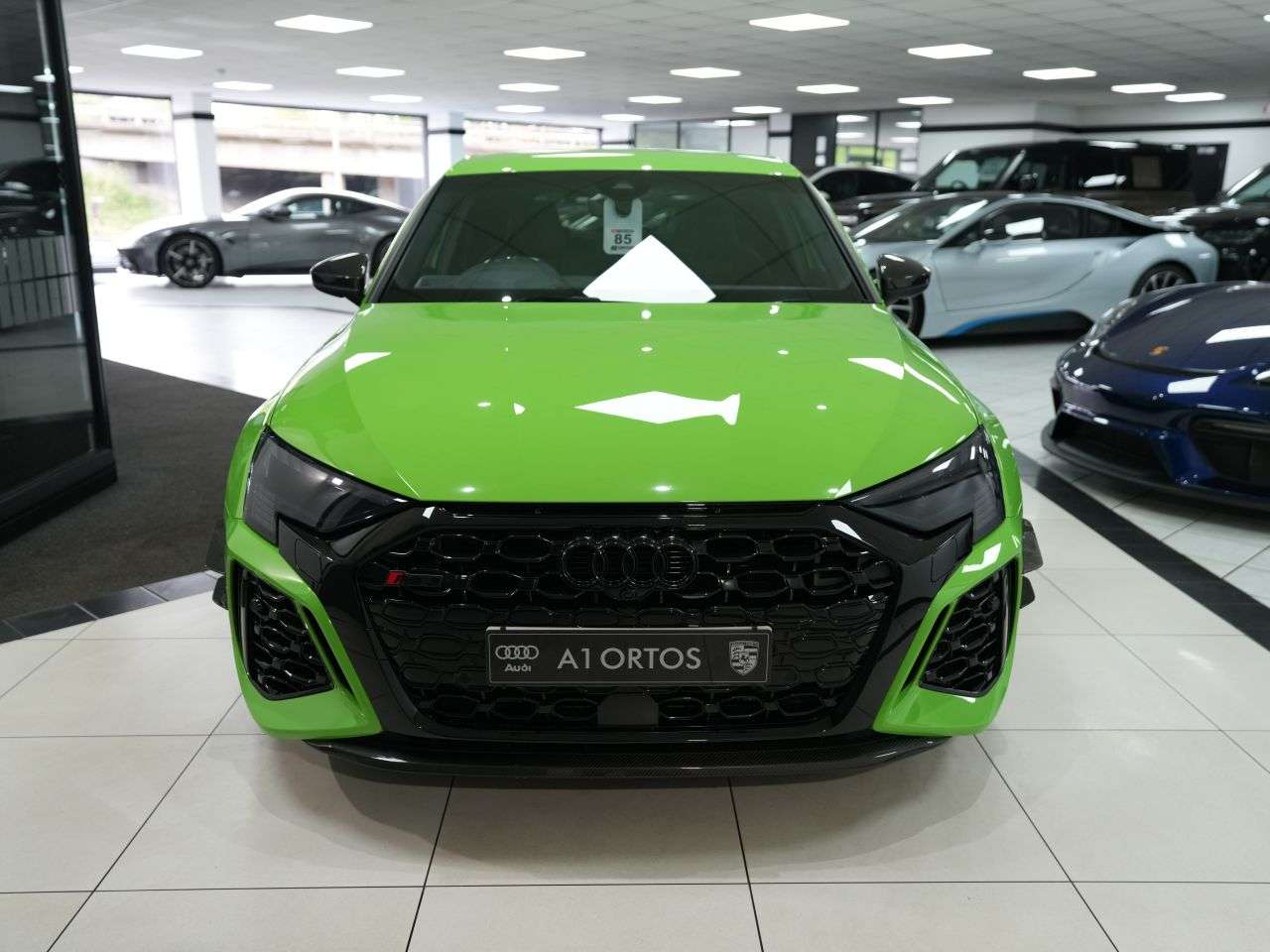 A 2023 AUDI RS3 2.5 TFSI Carbon Black Sportback 5dr Petrol S Tronic quattro Euro 6 (s/s) (4 A 2023 AUDI RS3 2.5 TFSI Carbon Black Sportback 5dr Petrol S Tronic quattro Euro 6 (s/s) (4