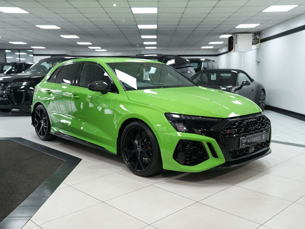 A 2023 AUDI RS3 2.5 TFSI Carbon Black Sportback 5dr Petrol S Tronic quattro Euro 6 (s/s) (4 A 2023 AUDI RS3 2.5 TFSI Carbon Black Sportback 5dr Petrol S Tronic quattro Euro 6 (s/s) (4