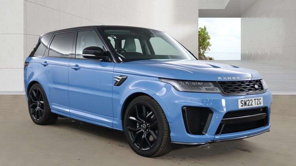 A 2022 LAND ROVER RANGE ROVER SPORT 5.0 P575 V8 GPF SVR Ultimate Edition SUV 5dr Petrol Auto 4WD Euro 6 (s/s) ( A 2022 LAND ROVER RANGE ROVER SPORT 5.0 P575 V8 GPF SVR Ultimate Edition SUV 5dr Petrol Auto 4WD Euro 6 (s/s) (
