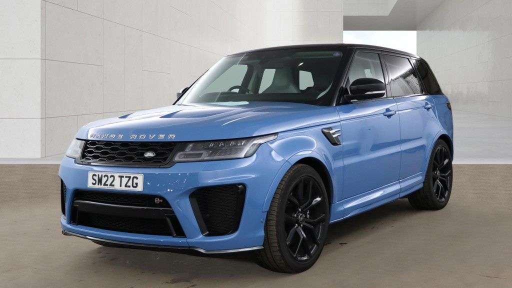 A 2022 LAND ROVER RANGE ROVER SPORT 5.0 P575 V8 GPF SVR Ultimate Edition SUV 5dr Petrol Auto 4WD Euro 6 (s/s) ( A 2022 LAND ROVER RANGE ROVER SPORT 5.0 P575 V8 GPF SVR Ultimate Edition SUV 5dr Petrol Auto 4WD Euro 6 (s/s) (