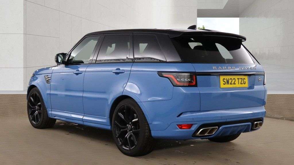 A 2022 LAND ROVER RANGE ROVER SPORT 5.0 P575 V8 GPF SVR Ultimate Edition SUV 5dr Petrol Auto 4WD Euro 6 (s/s) ( A 2022 LAND ROVER RANGE ROVER SPORT 5.0 P575 V8 GPF SVR Ultimate Edition SUV 5dr Petrol Auto 4WD Euro 6 (s/s) (