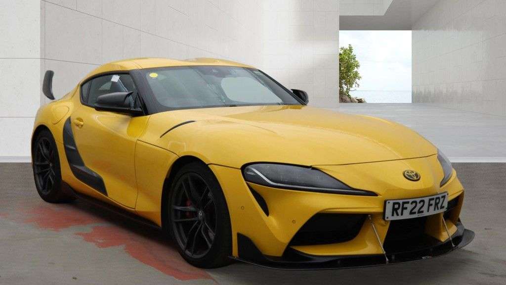 A 2022 TOYOTA SUPRA 3.0T GR Pro Coupe 3dr Petrol Auto Euro 6 (s/s) (340 ps) 1 FORMER KEEPER + L A 2022 TOYOTA SUPRA 3.0T GR Pro Coupe 3dr Petrol Auto Euro 6 (s/s) (340 ps) 1 FORMER KEEPER + L